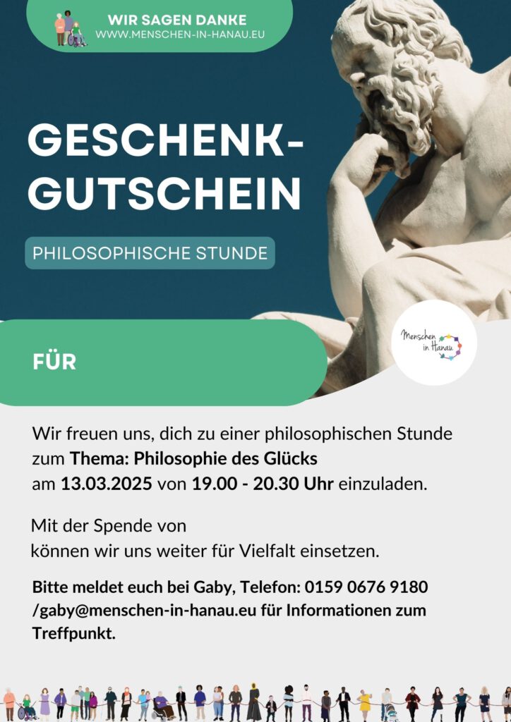 Gutschein "Philosophische Stunde"