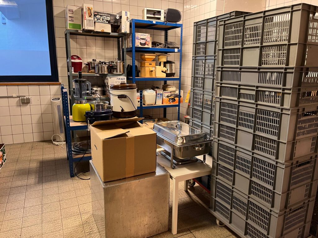 Verschiedene Küchenware