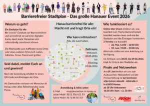 Flyer mit Infos zum Event