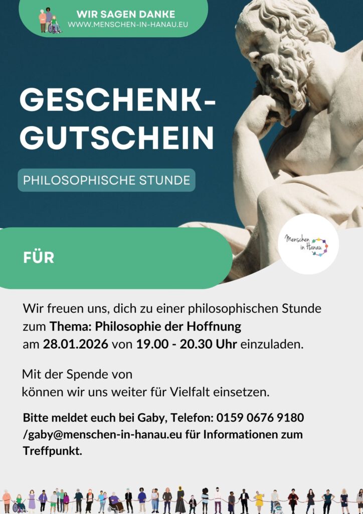 Gutschein "Philosophische Stunde"