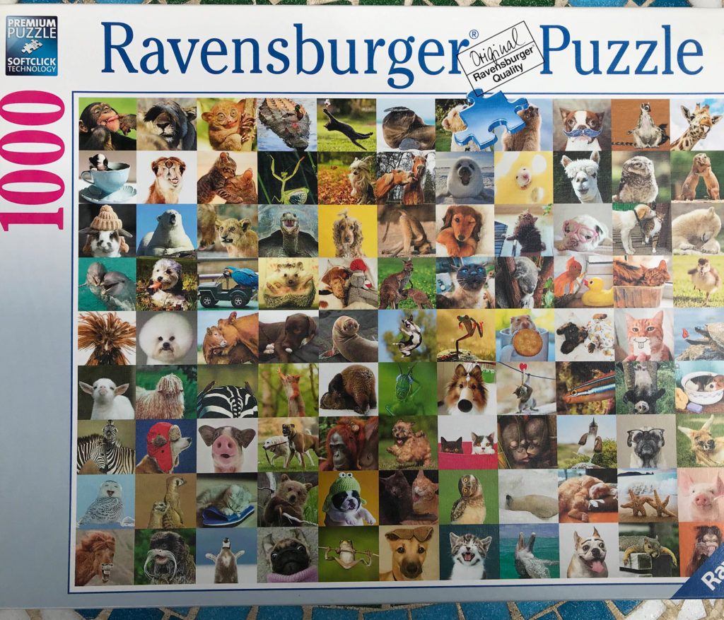 1000 Puzzle-Teile No 19 642 5 Tier-Collage