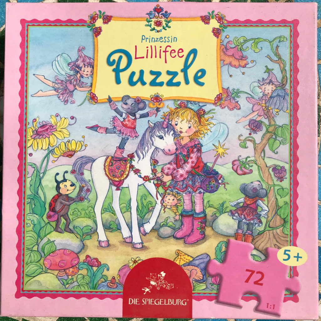 72 Puzzle-Teile Lillifee mit Pferd