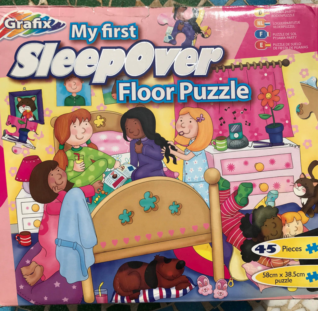45 Puzzle-Teile Fußboden-Puzzle