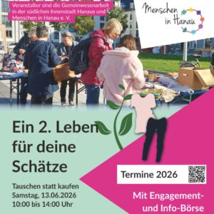 Flyer zum Tauschmarkt am 13.06