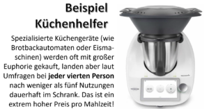 Fun Fact zum Thema Küchenhelfer