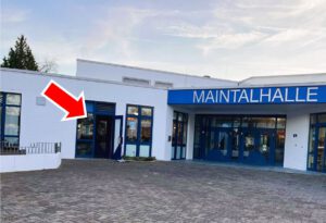 Der Eingang zum Leihladen