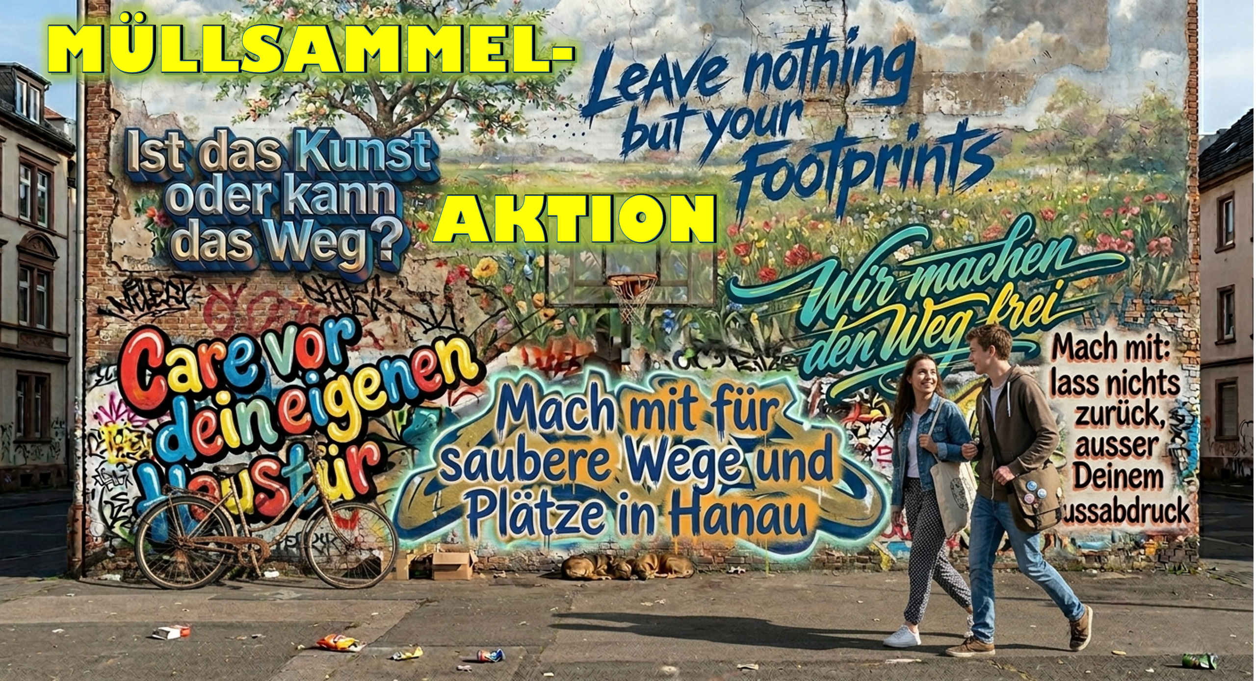 Gemeinsam für ein sauberes Hanau: Packen wir es an!
