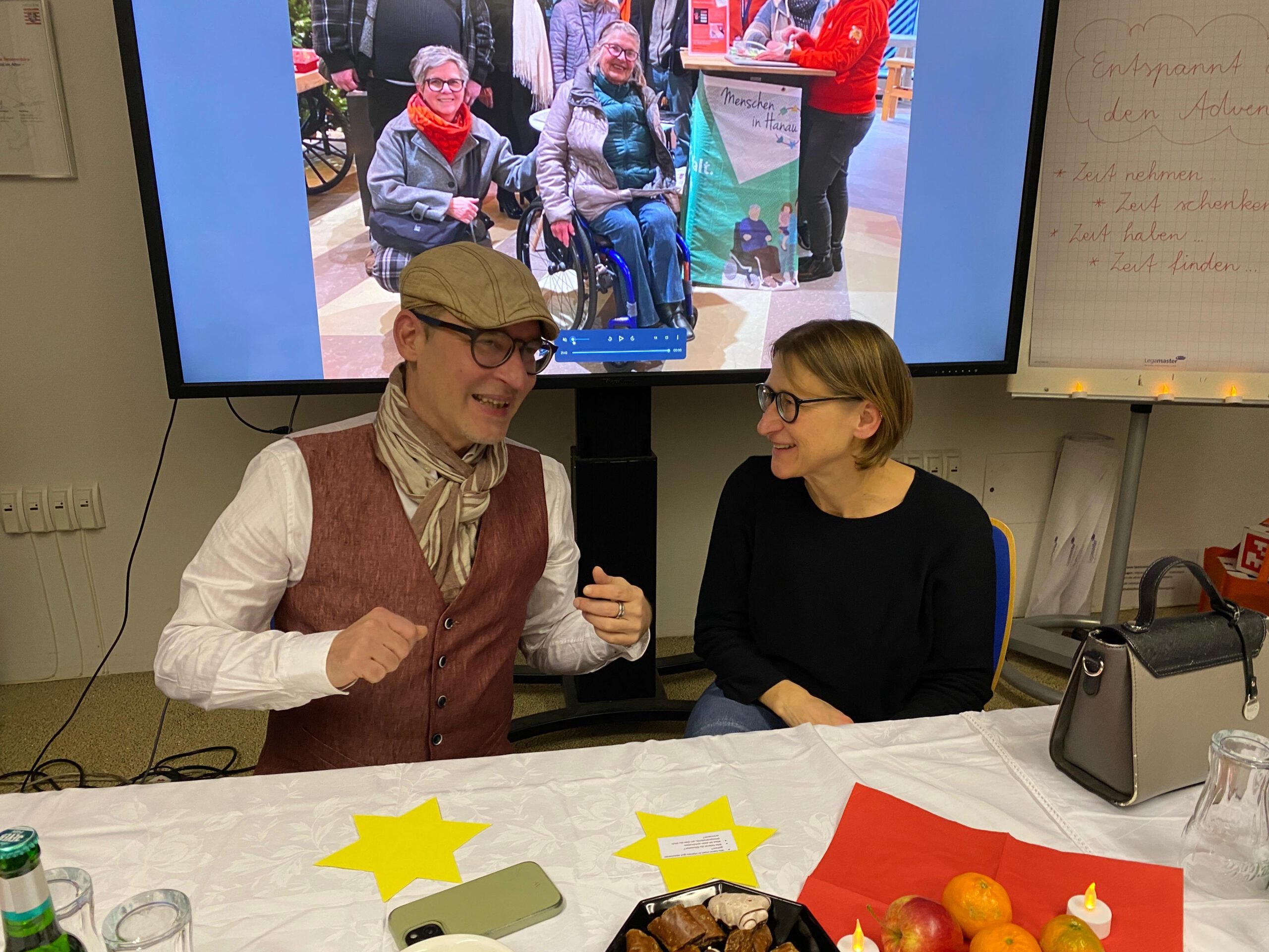 Thorsten springt mit Annett