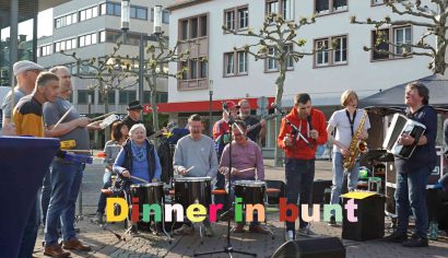 Dinner in bunt &#8211; Protest-Tag