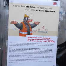 Barrierefreier Ausbau des Hanau Hbf – Sperrung der Personenunterführung