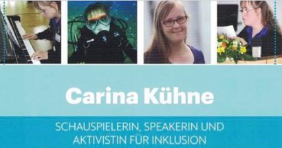 Die Schauspielerin Carina Kühne zu Gast in Hanau