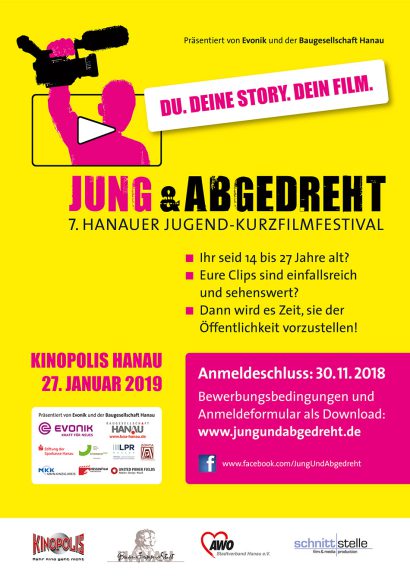 JUNG &#038; ABGEDREHT &#8211; Kurzfilmfestival in Hanau