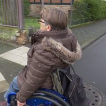 Im Rollstuhl auf dem Weg nach und in Hanau…