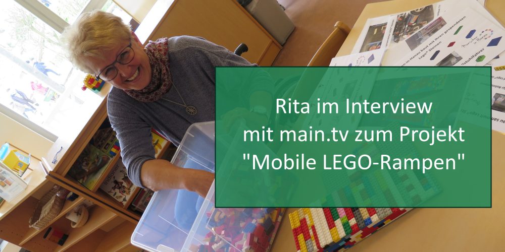 LEGO-Steine Sammelstation mit Rita