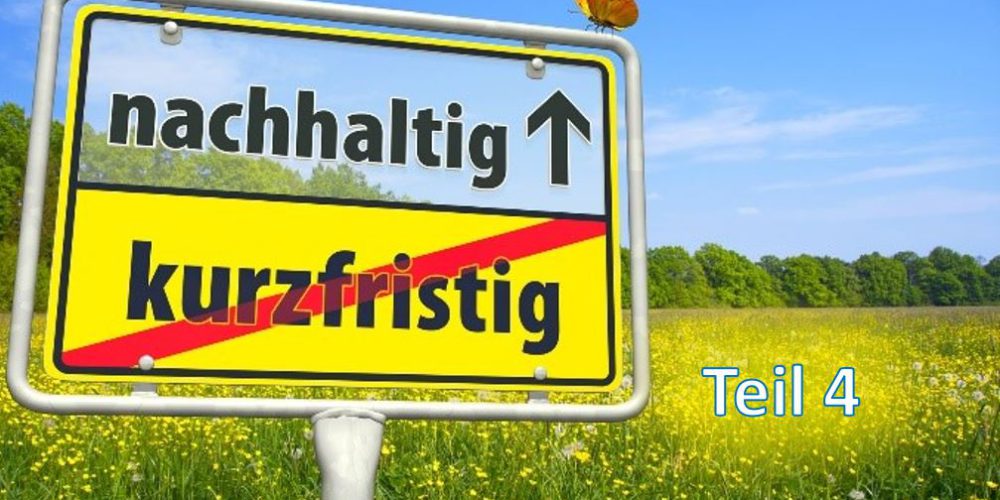 Wie vermeide ich Treibhausgasemissionen? Fortsetzung der Miniserie – Teil 4