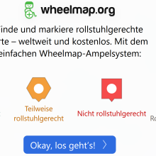 Projekt Wheelmap für Hanau – gefördert durch Aktion Mensch