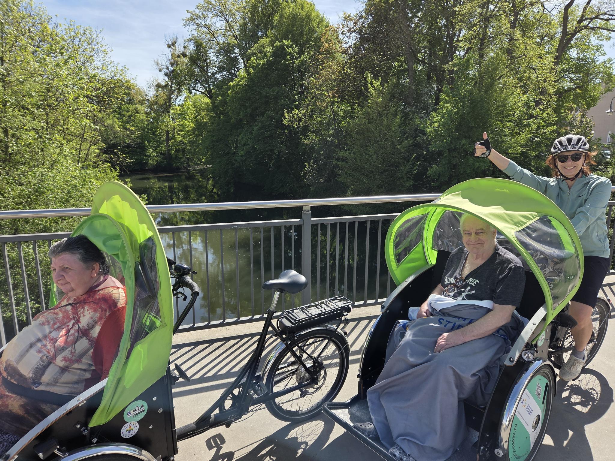 Volle Fahrt voraus: Das Rikscha-Projekt startet in den Fahrrad-Mai!