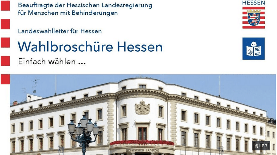 Das Bild zeigt den Landtag in Hessen.